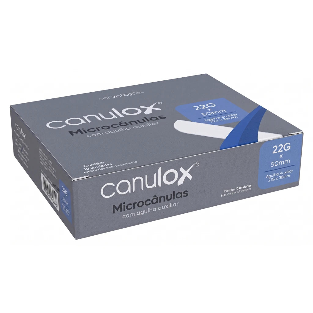 Cânula Canulox 22Gx50mm