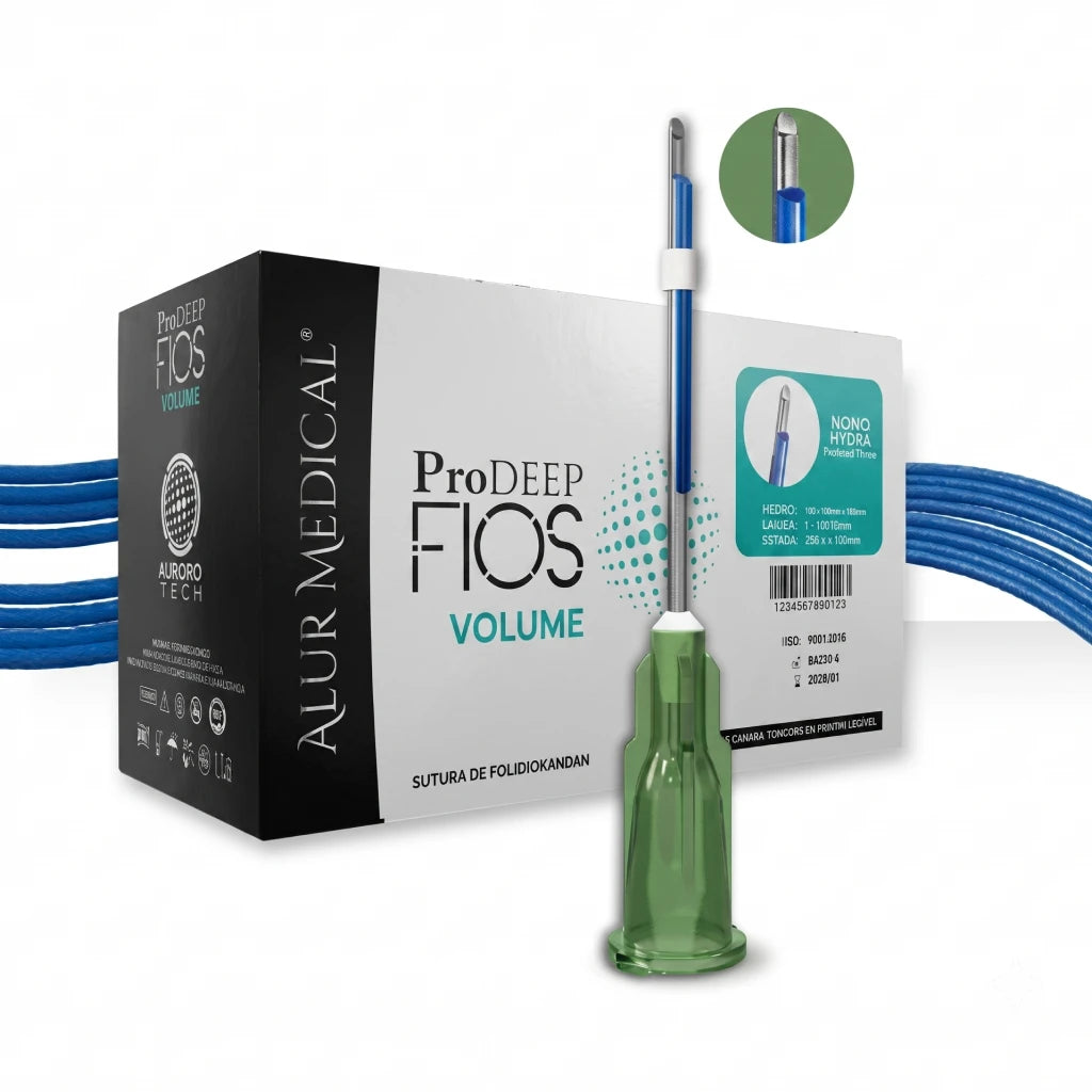Fio PDO Pro Deep Mono Hidra Plus Volumizador Canulado 21G (21x38x125) - C/4