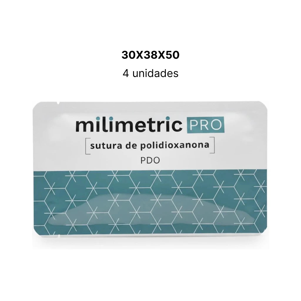 Fio de PDO I-Thread Liso Canulado Eyebag 30G - 38x50mm Blister C/4