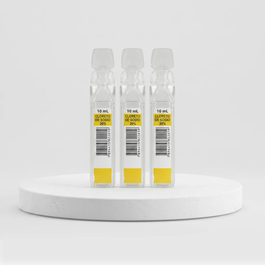 Flaconete Soro Fisiológico Estéril 0,9% - 10 ML